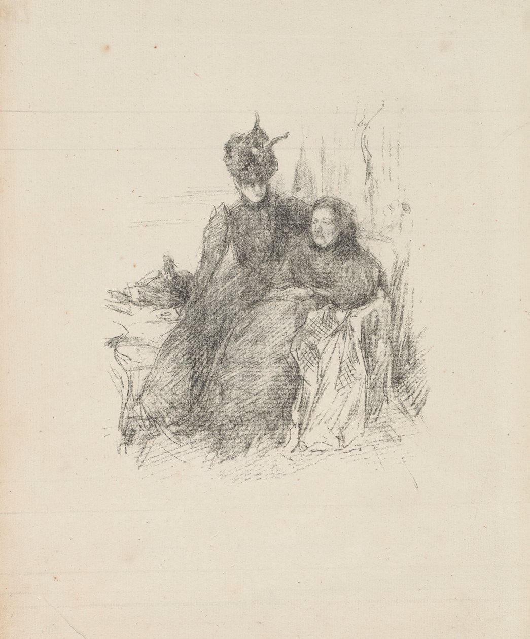 Äiti ja tytär tekijältä James McNeill Whistler