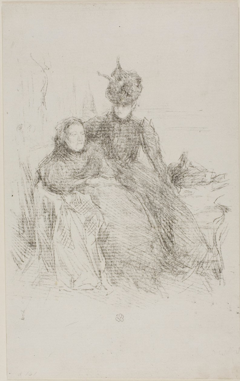 Äiti ja tytär tekijältä James McNeill Whistler