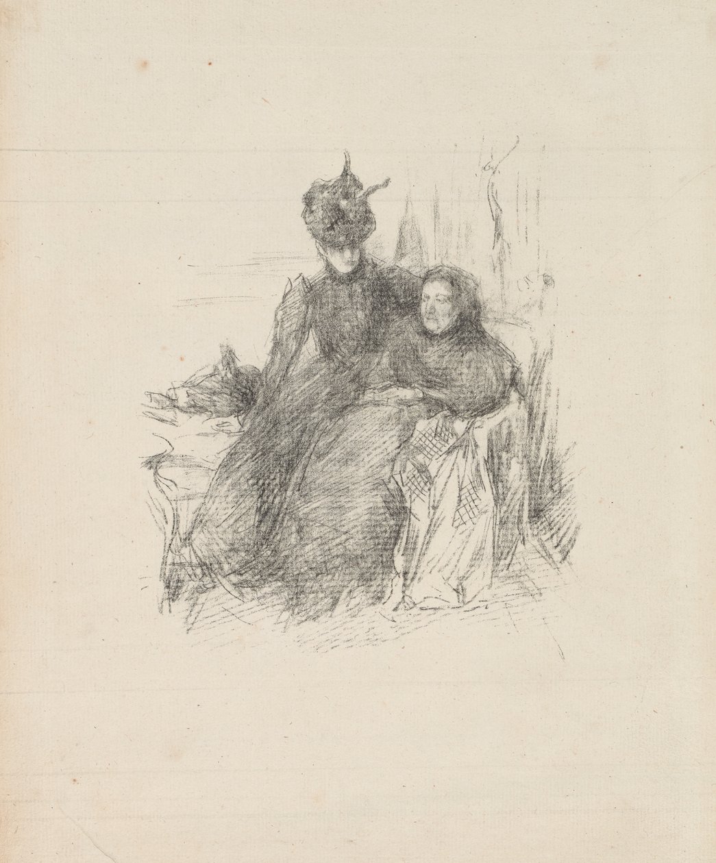 Äiti ja tytär tekijältä James Abbott McNeill Whistler
