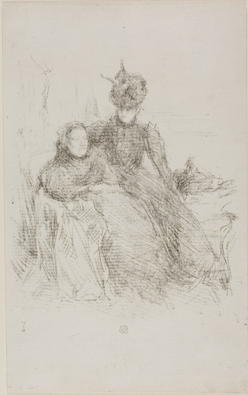 Äiti ja tytär tekijältä James Abbott McNeill Whistler
