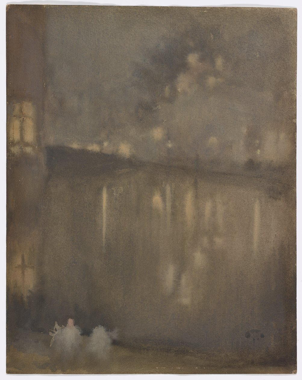 Nocturne: Grey and Gold-Canal, Hollanti tekijältä James Abbott McNeill Whistler
