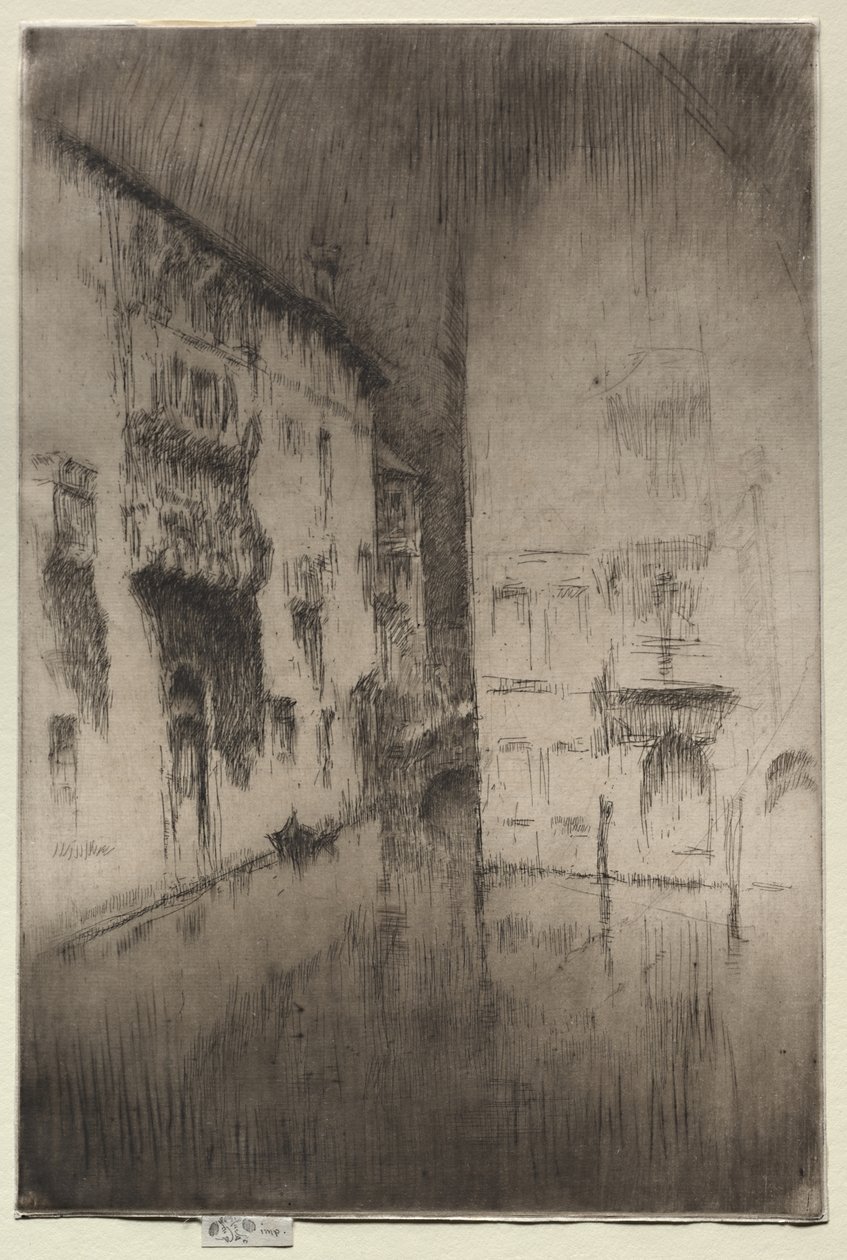 Nocturne:  Palaces tekijältä James McNeill Whistler