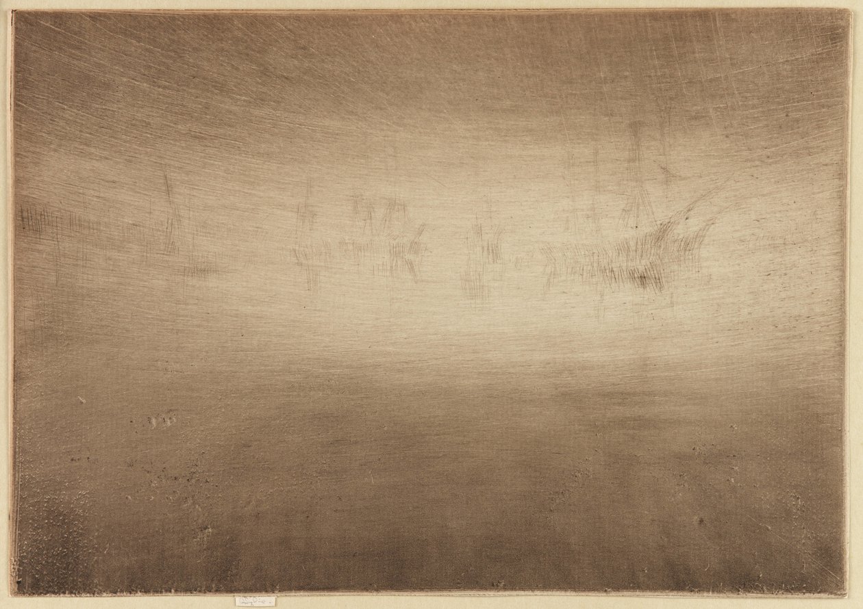 Nocturne Shipping tekijältä James Abbott McNeill Whistler