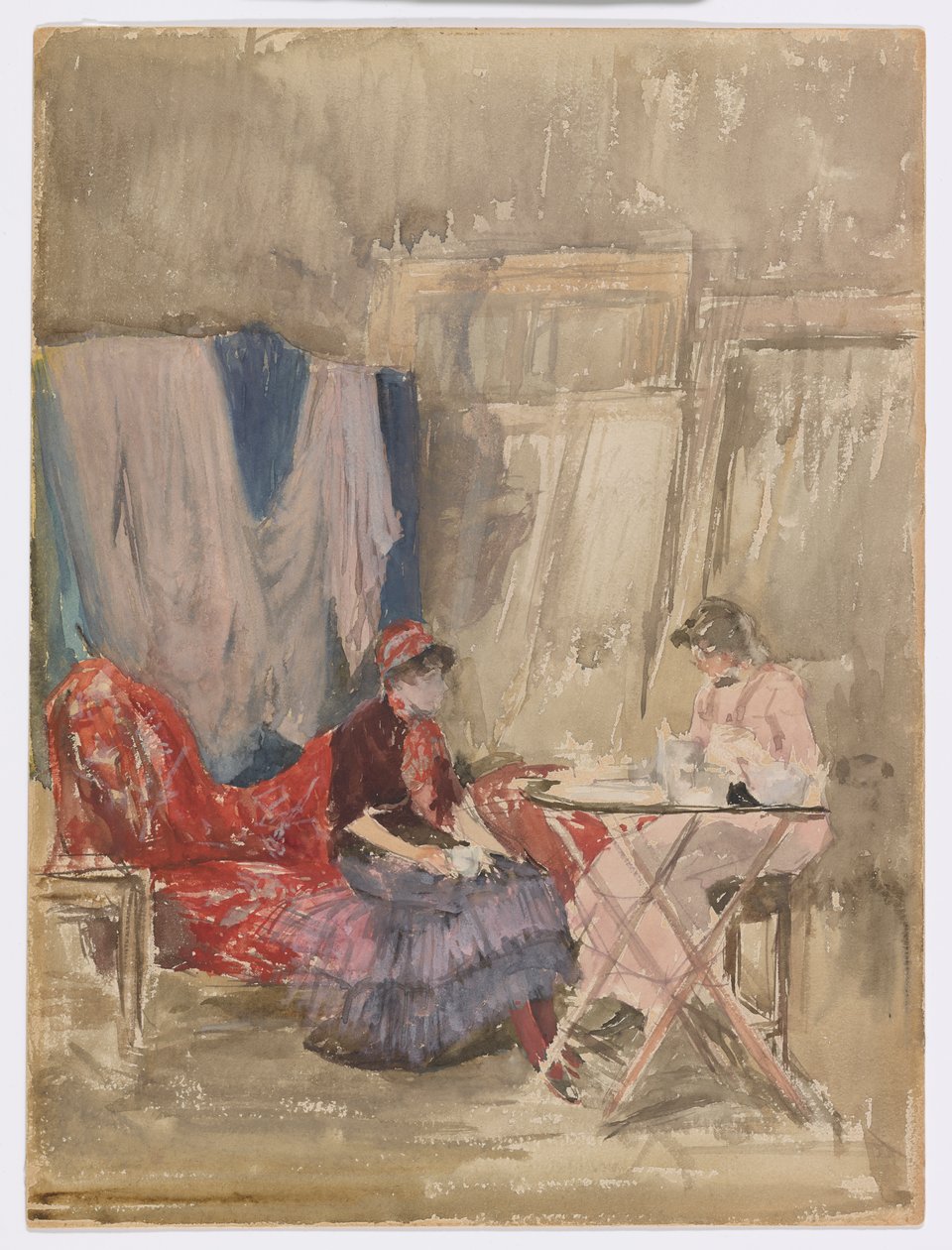 Huomautus julkaisussa Pink and Purple – The Studio tekijältä James Abbott McNeill Whistler