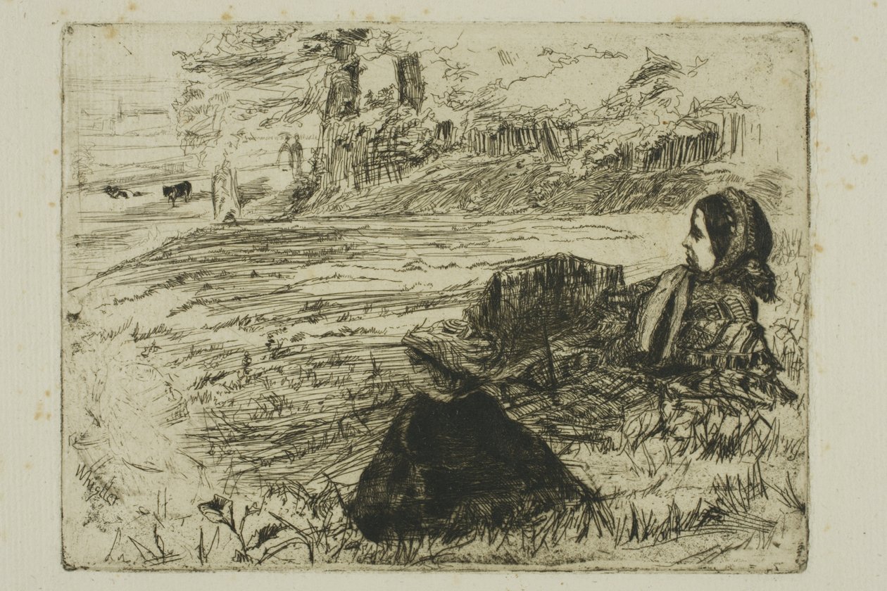 Hoitaja ja lapsi tekijältä James Abbott McNeill Whistler