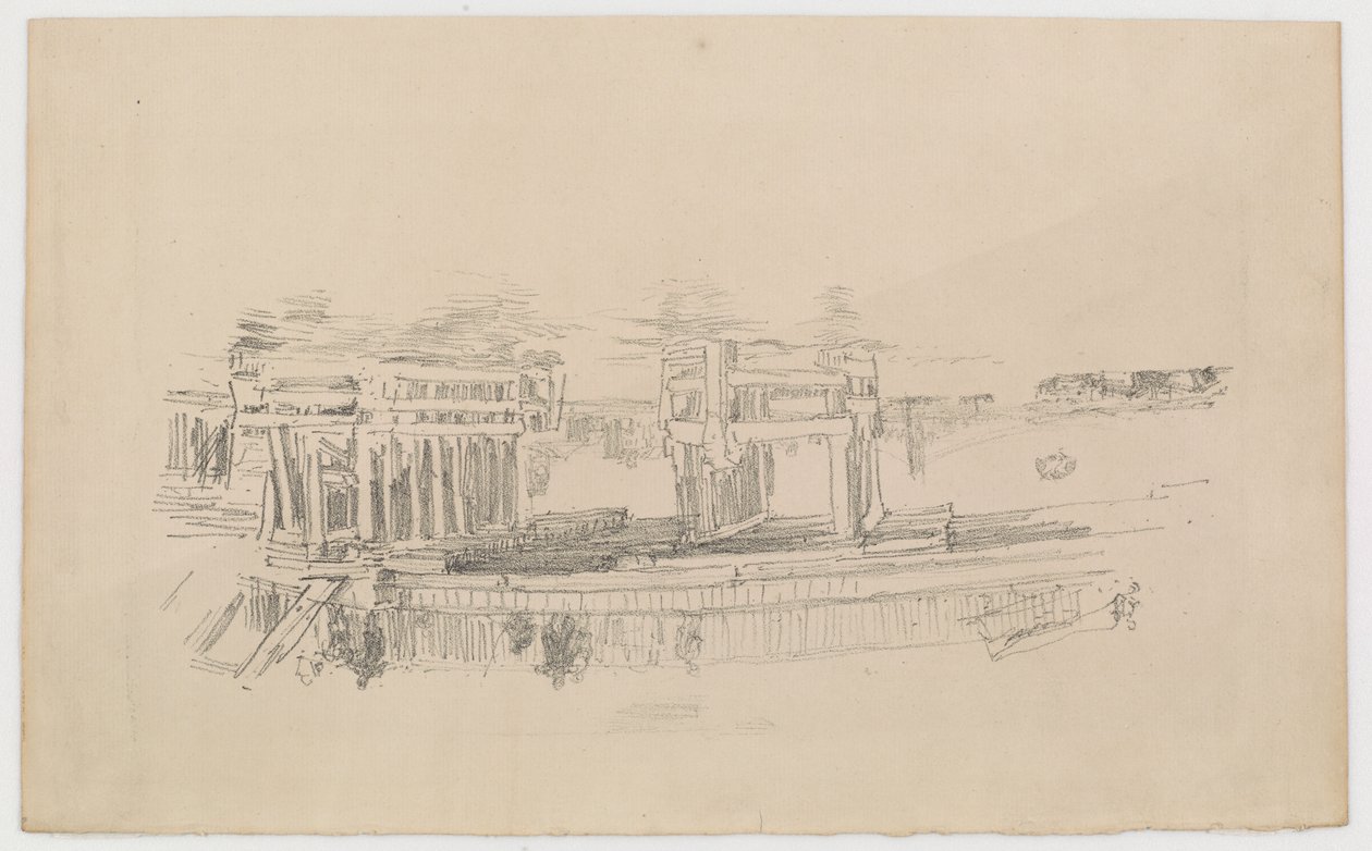 Vanha Battersean silta tekijältä James Abbott McNeill Whistler