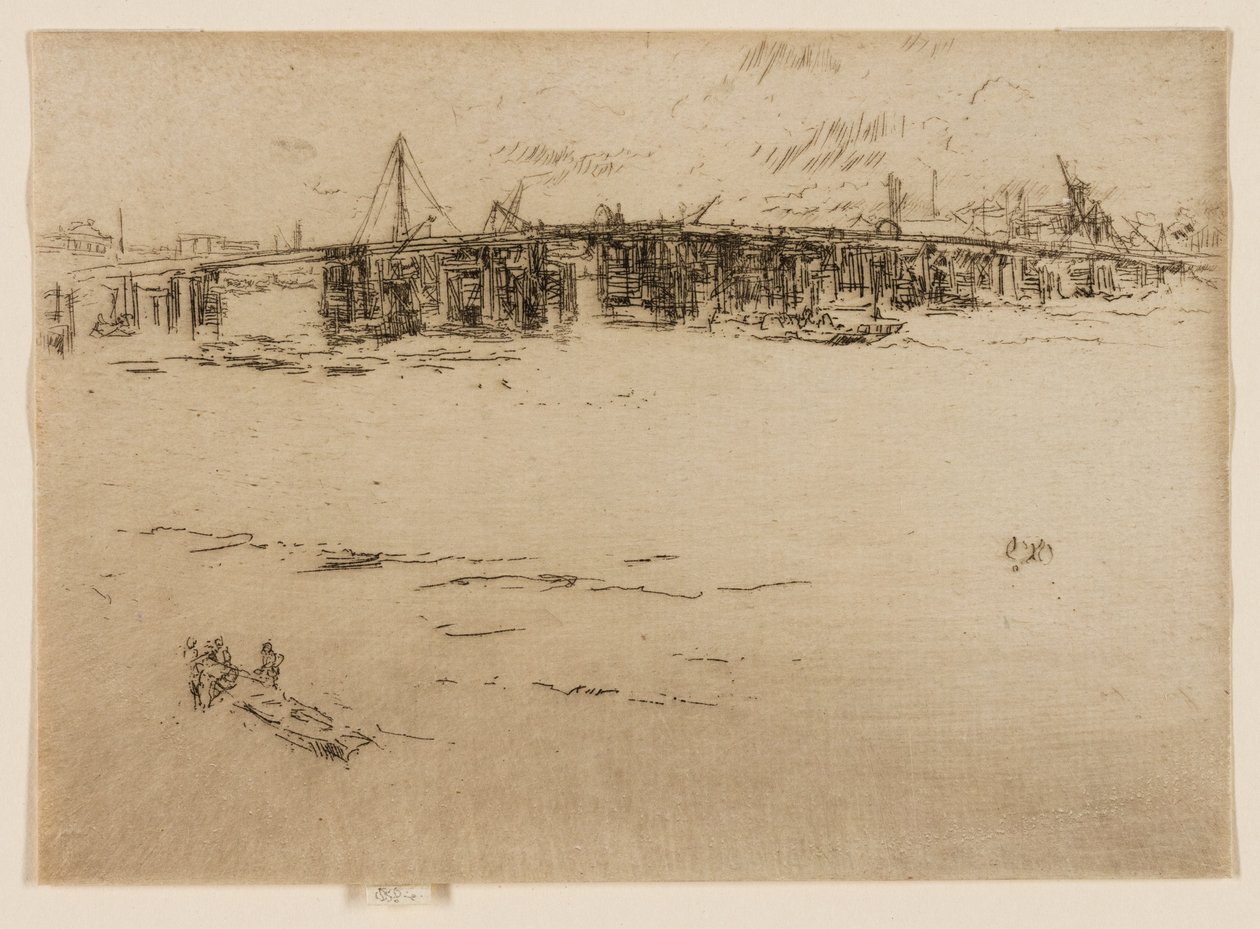 Old Battersea Bridge, nro 2 tekijältä James Abbott McNeill Whistler