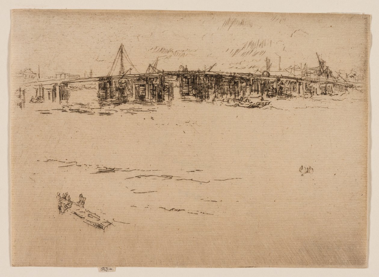 Old Battersea Bridge, nro 2 tekijältä James Abbott McNeill Whistler