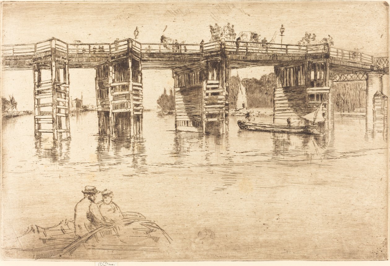 Vanha Putneyn silta tekijältä James Abbott McNeill Whistler