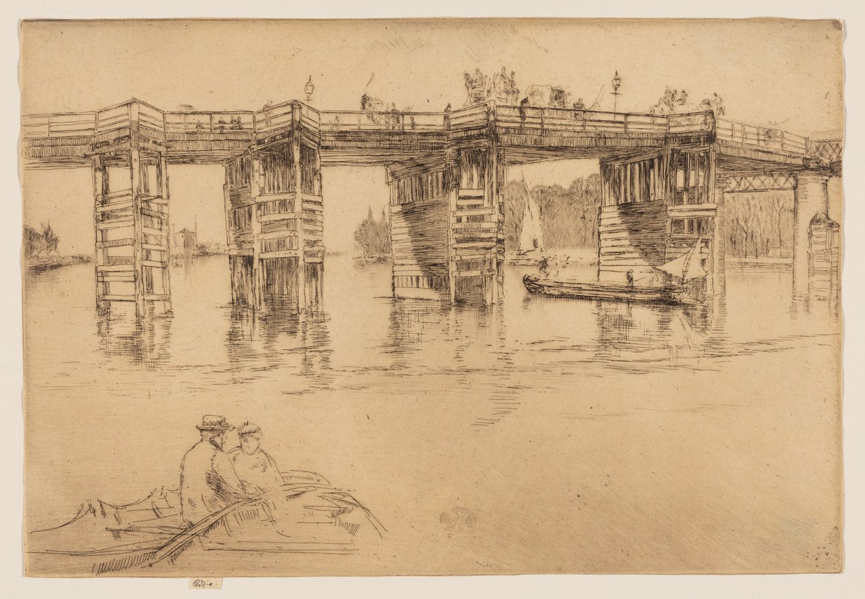 Vanha Putneyn silta tekijältä James Abbott McNeill Whistler