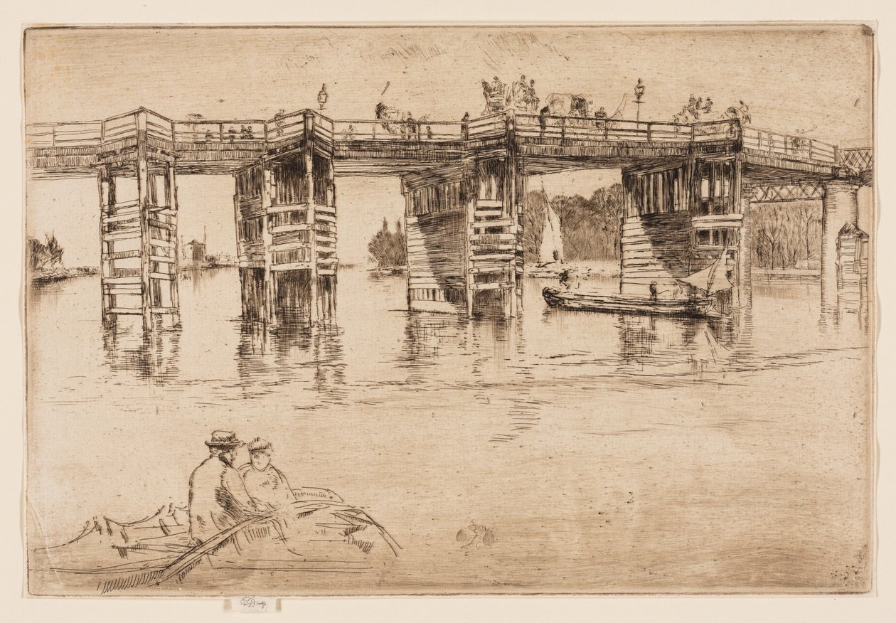 Vanha Putneyn silta tekijältä James Abbott McNeill Whistler