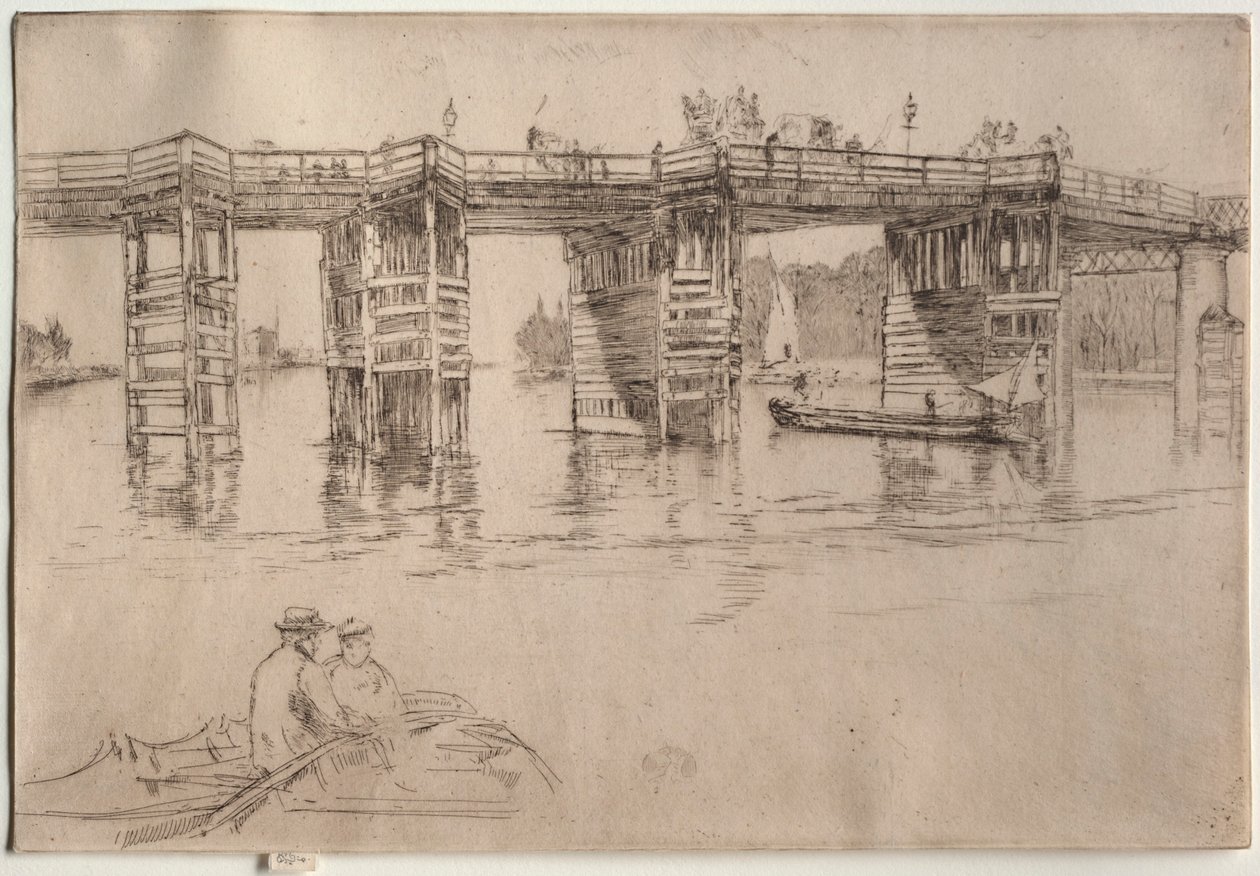 Vanha Putneyn silta tekijältä James McNeill Whistler
