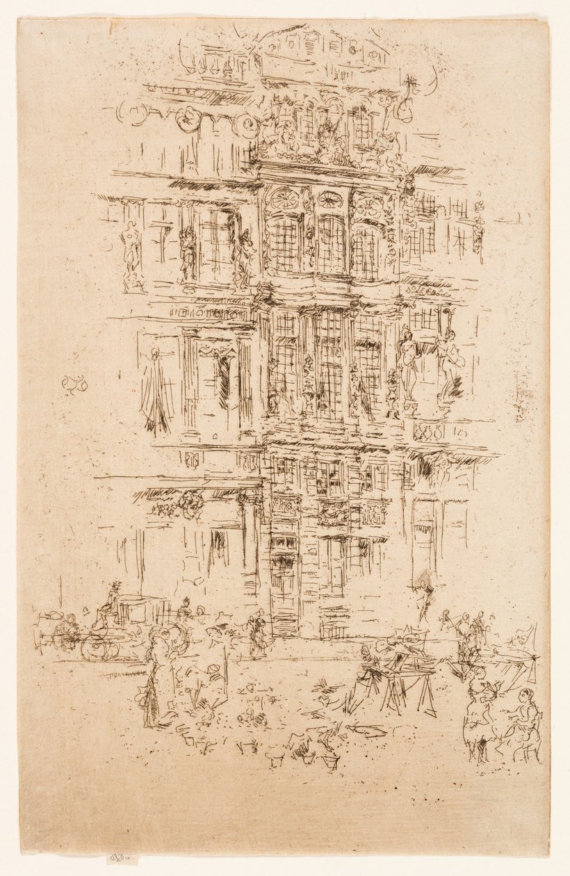 Palatsit, Bryssel tekijältä James Abbott McNeill Whistler