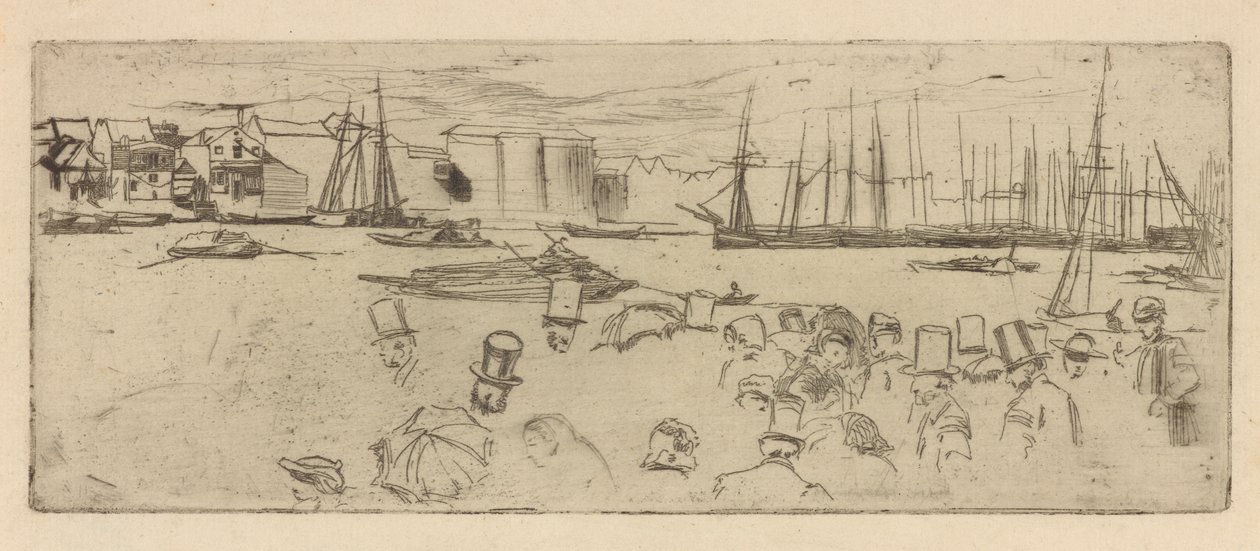 Penny Passengers, Limehouse tekijältä James Abbott McNeill Whistler