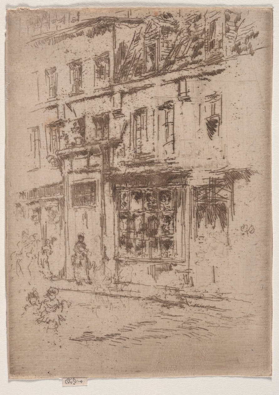 Petite Rue au Beurre, Bryssel tekijältä James McNeill Whistler