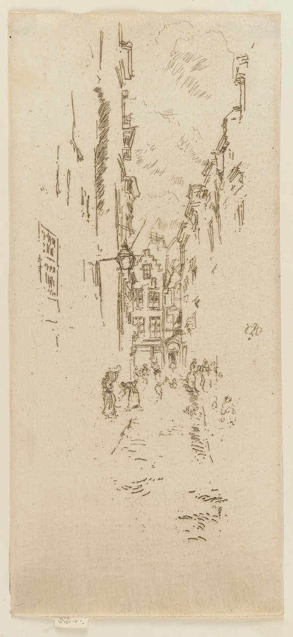 Little Butchers Street tekijältä James Abbott McNeill Whistler