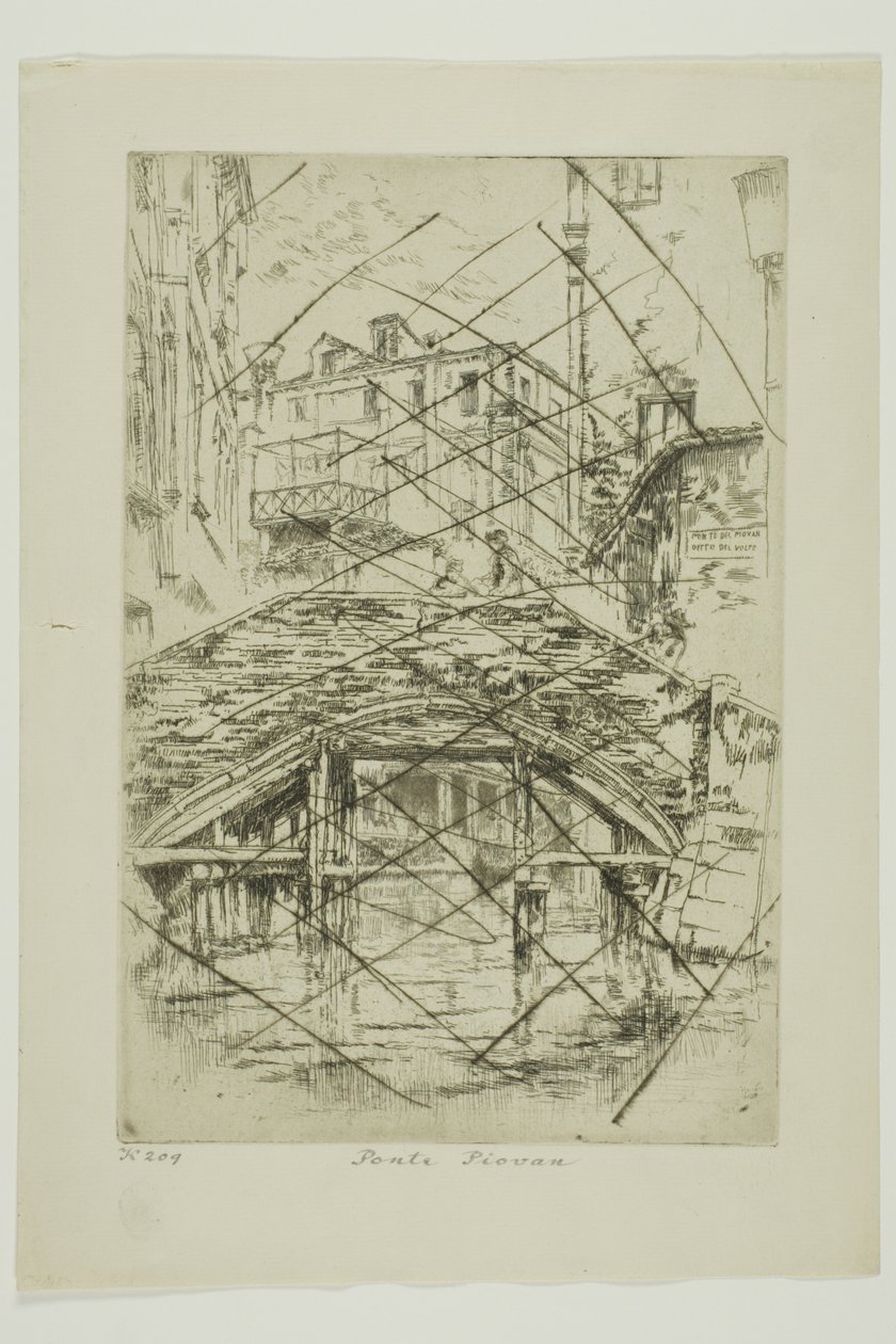 Piovanin silta tekijältä James Abbott McNeill Whistler