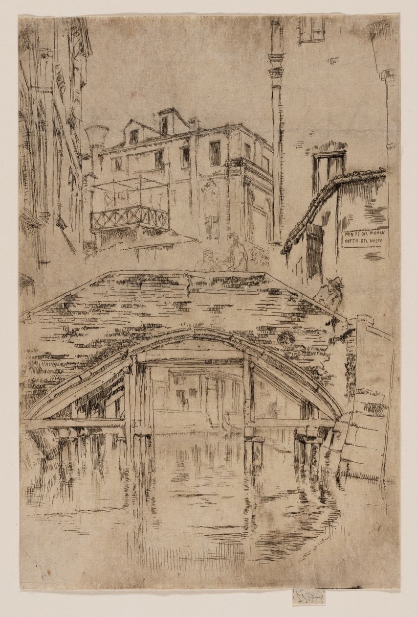 Piovan silta tekijältä James Abbott McNeill Whistler