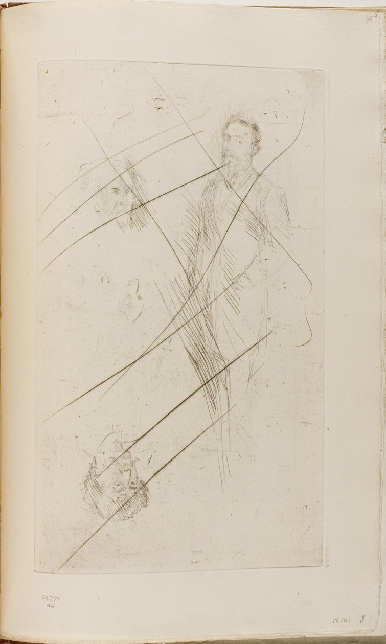 Muotokuvaluonnoksia, mukaan lukien F.R. Leyland ja Whistler tekijältä James Abbott McNeill Whistler