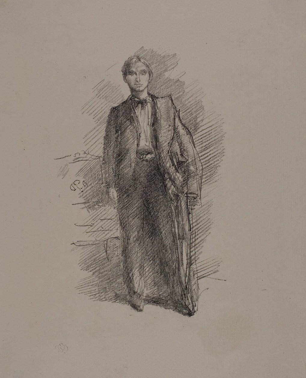 Muotokuvatutkimus: Herbert C. Pollitt tekijältä James Abbott McNeill Whistler
