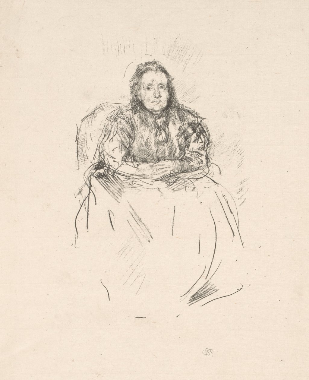 Muotokuvatutkimus: rouva Philip tekijältä James Abbott McNeill Whistler