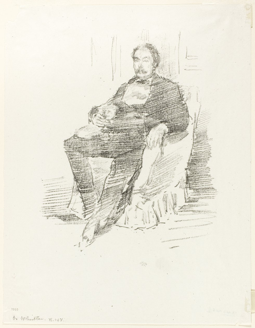 Tohtori Whistlerin muotokuva, nro 2 tekijältä James Abbott McNeill Whistler