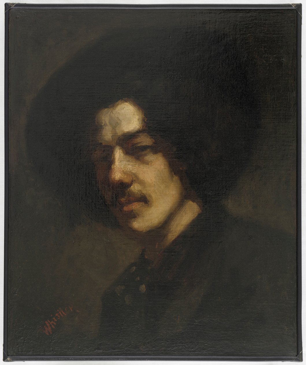 Retrat de Whistler amb un Hatfinnish tekijältä James Abbott McNeill Whistler