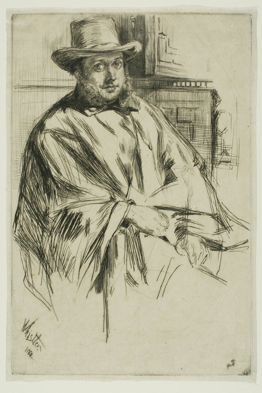 Miehen muotokuva tekijältä James Abbott McNeill Whistler
