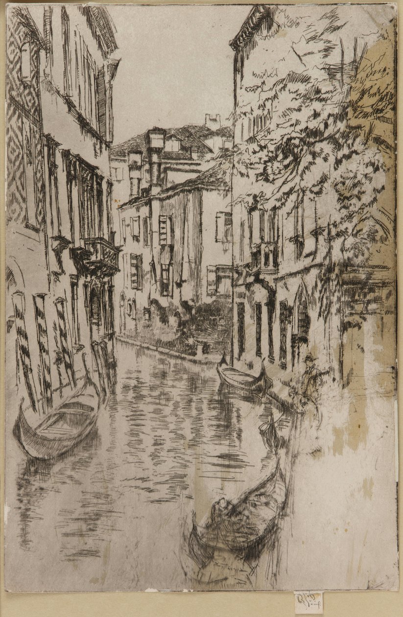 Hiljainen kanava tekijältä James Abbott McNeill Whistler