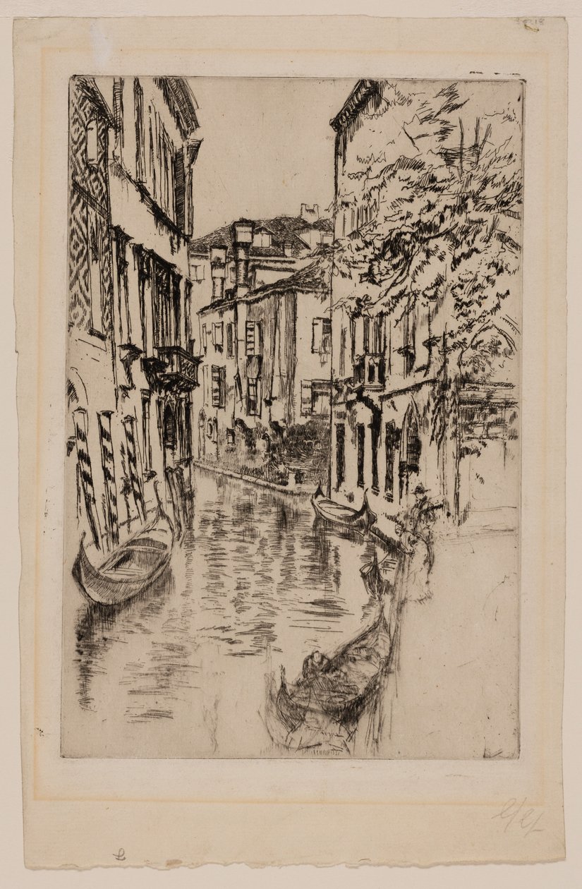 Hiljainen kanava tekijältä James McNeill Whistler