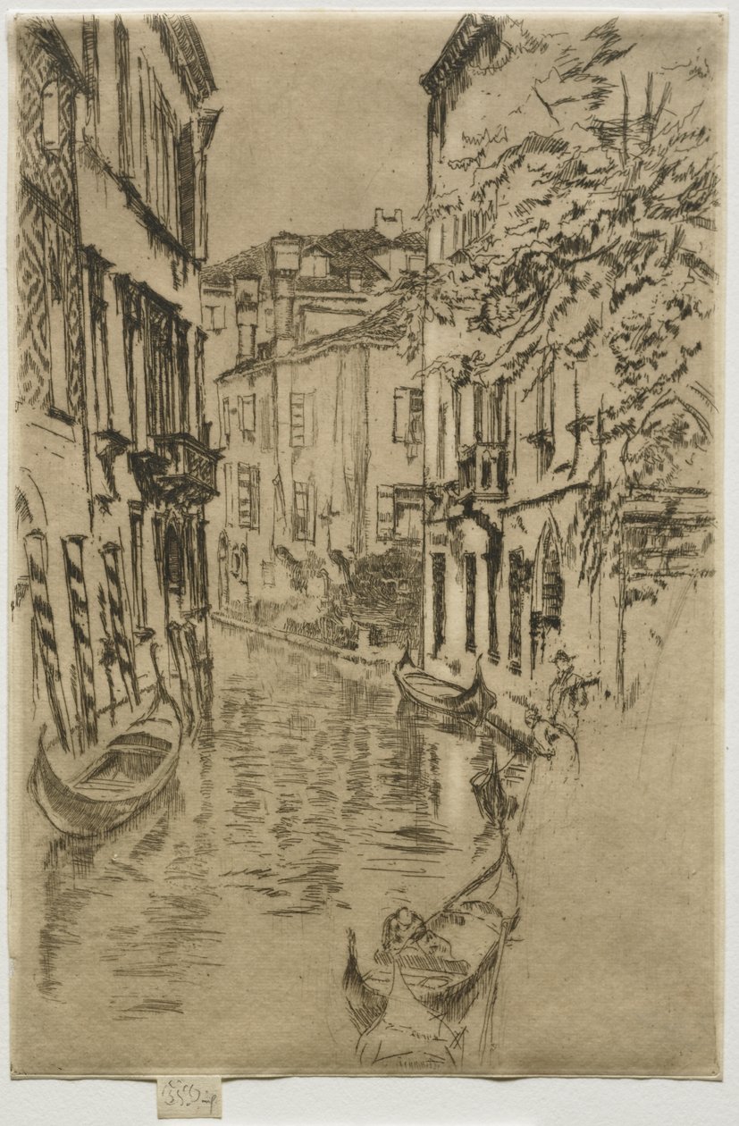 Hiljainen kanava tekijältä James McNeill Whistler
