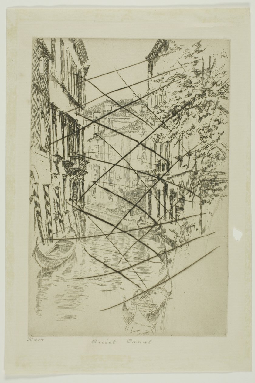 Hiljainen kanava tekijältä James McNeill Whistler