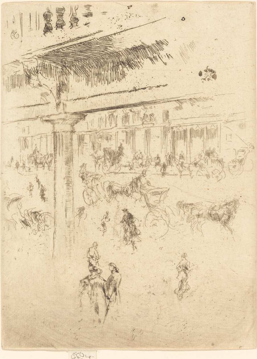 Regentin kvadrantti tekijältä James Abbott McNeill Whistler