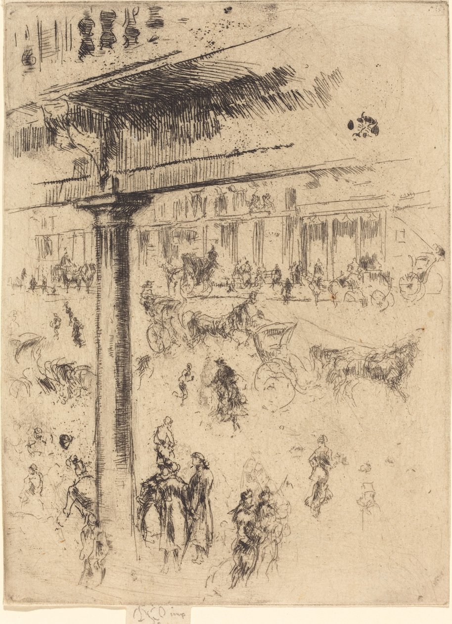 Regentin kvadrantti tekijältä James Abbott McNeill Whistler