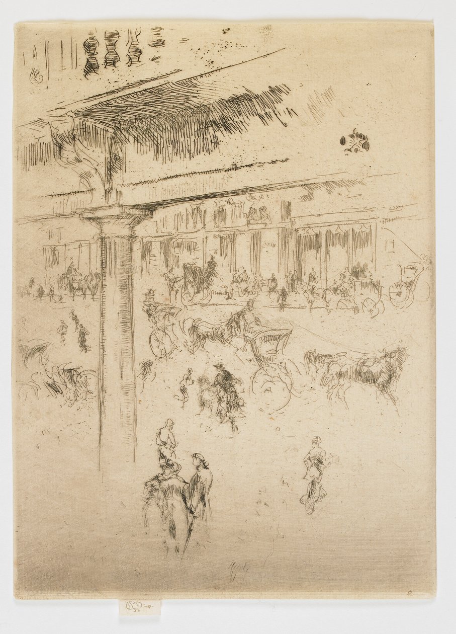 Regentin kvadrantti tekijältä James Abbott McNeill Whistler