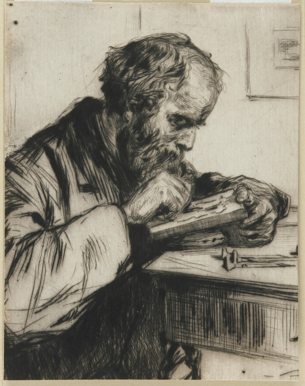 Riault (puukaivertaja) tekijältä James Abbott McNeill Whistler