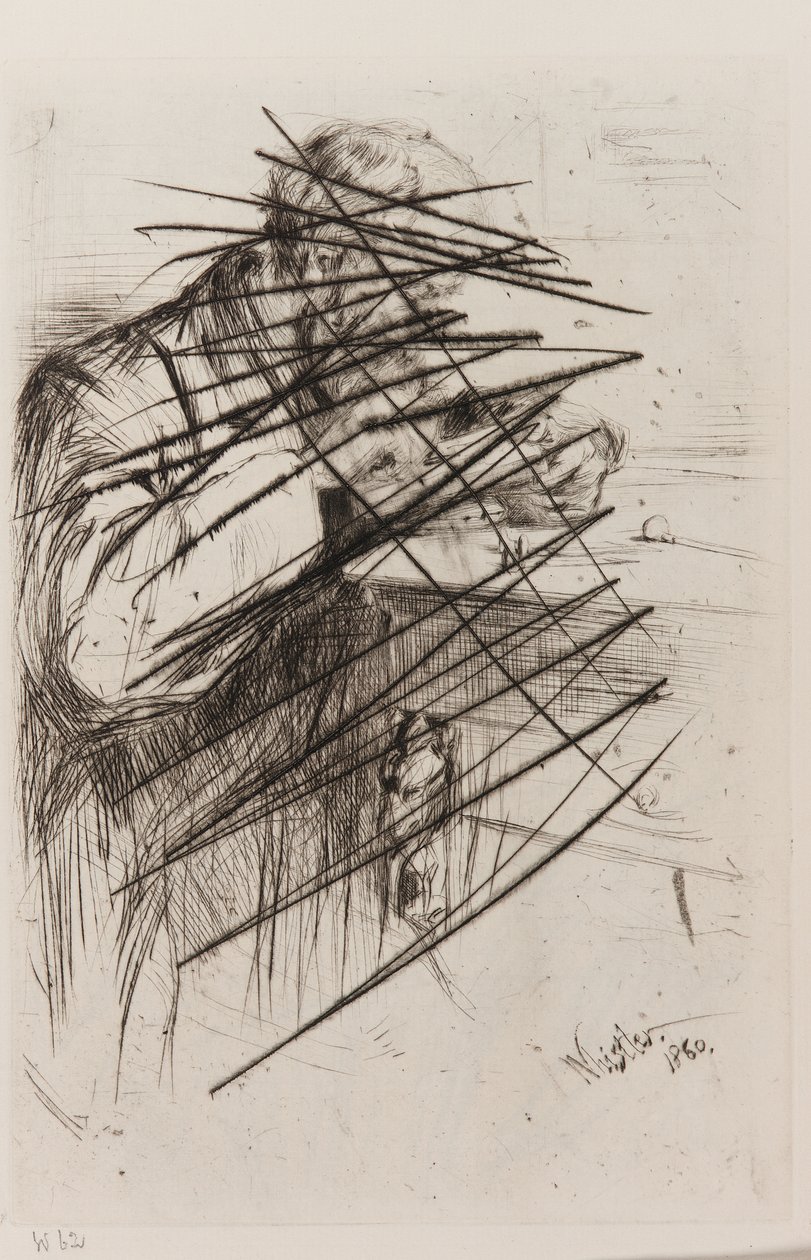 Riault (puukaivertaja) tekijältä James Abbott McNeill Whistler