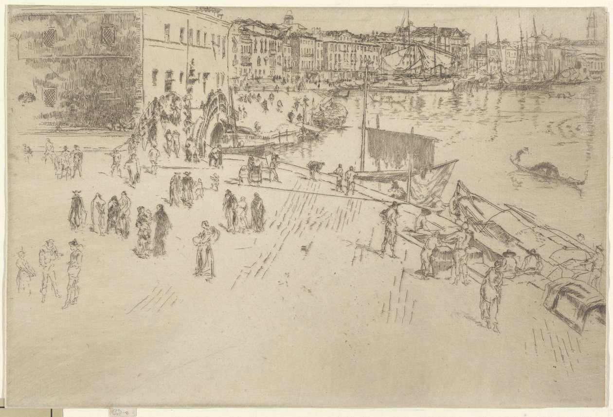 Riva, nro 1 tekijältä James Abbott McNeill Whistler