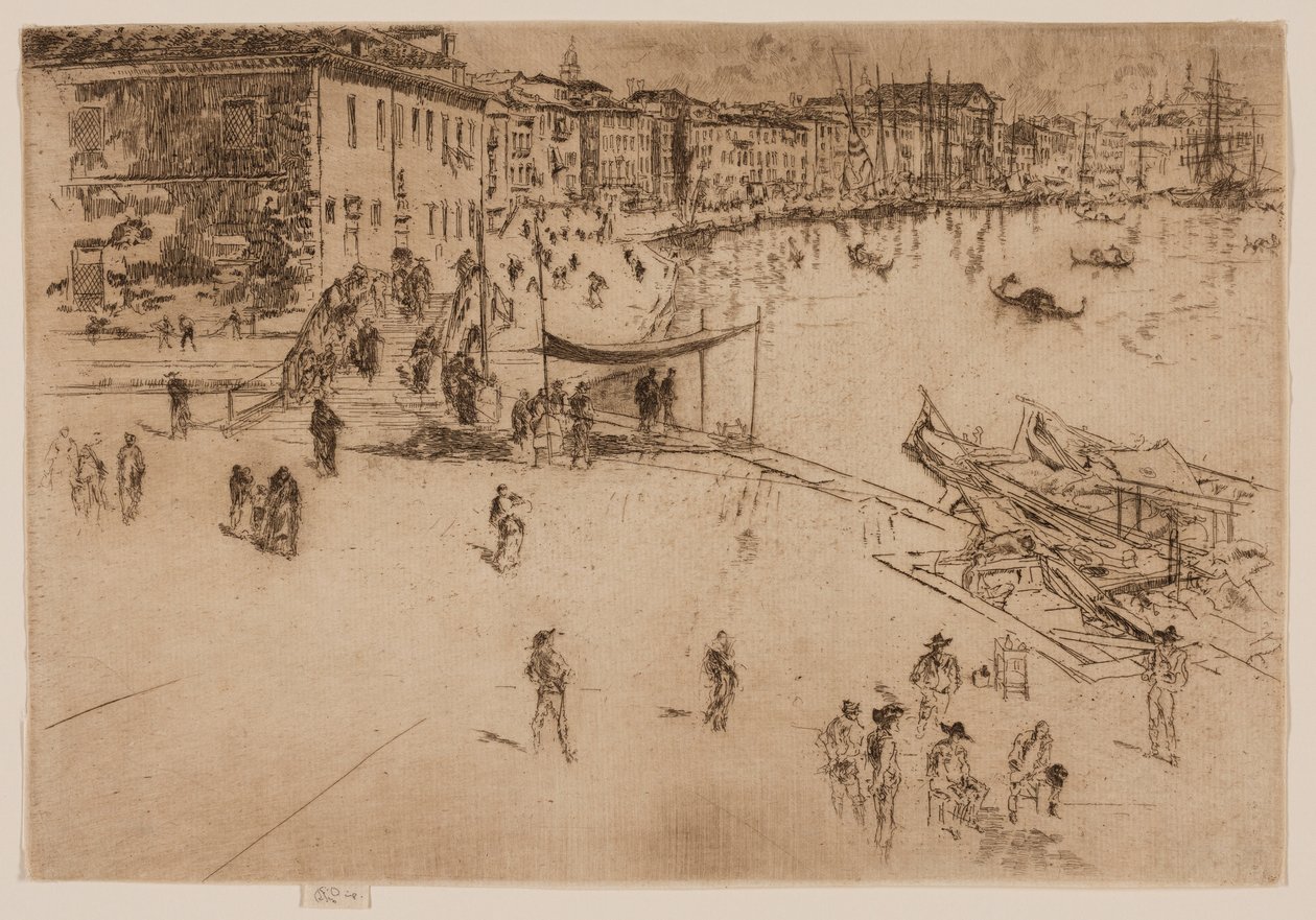 Riva, nro 2 tekijältä James Abbott McNeill Whistler
