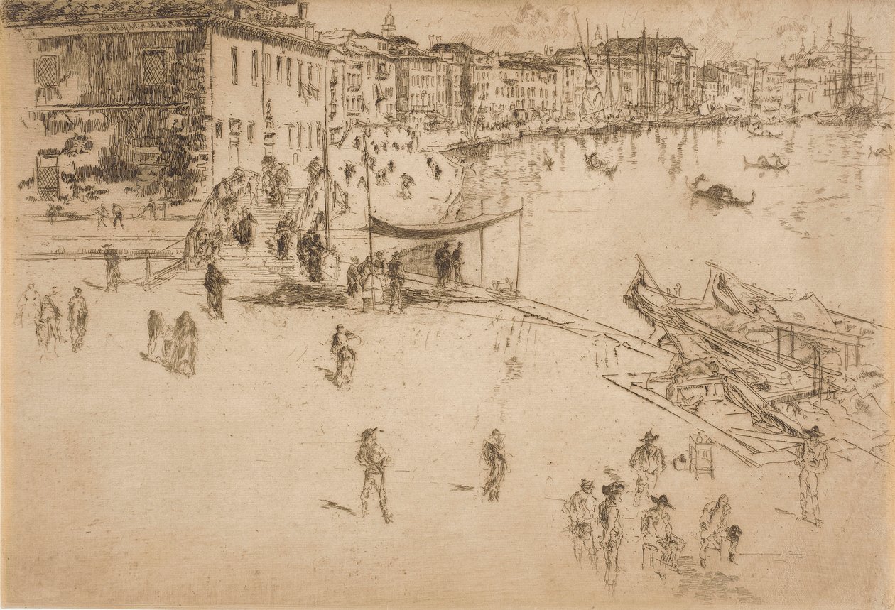 Riva, nro 2 tekijältä James McNeill Whistler