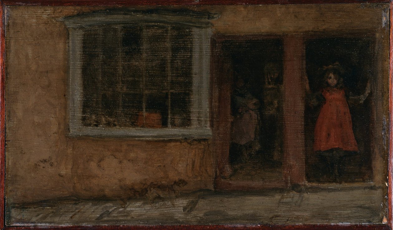 Rose and Red: Parturi, Lyme Regis  tekijältä James McNeill Whistler
