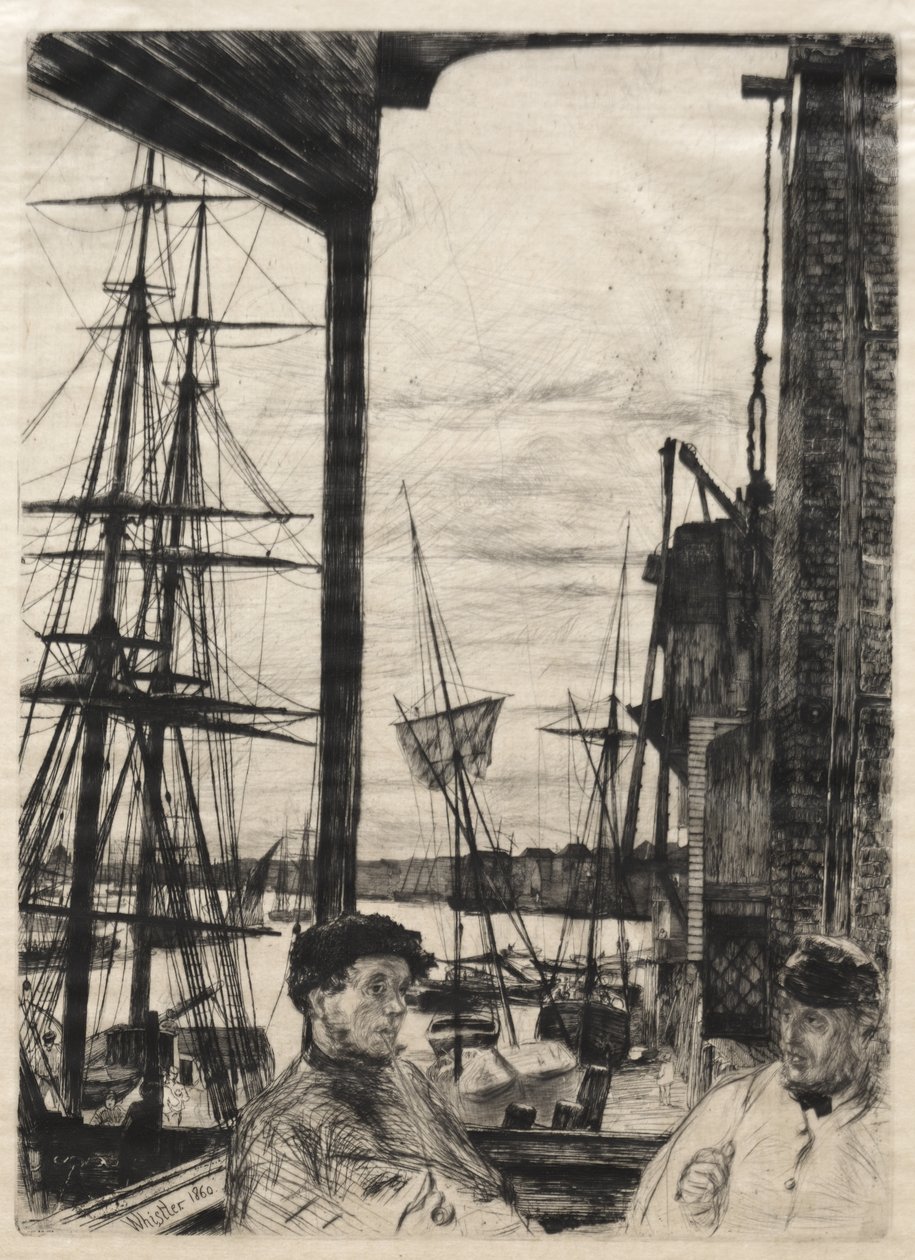 Rotherhithe tekijältä James McNeill Whistler