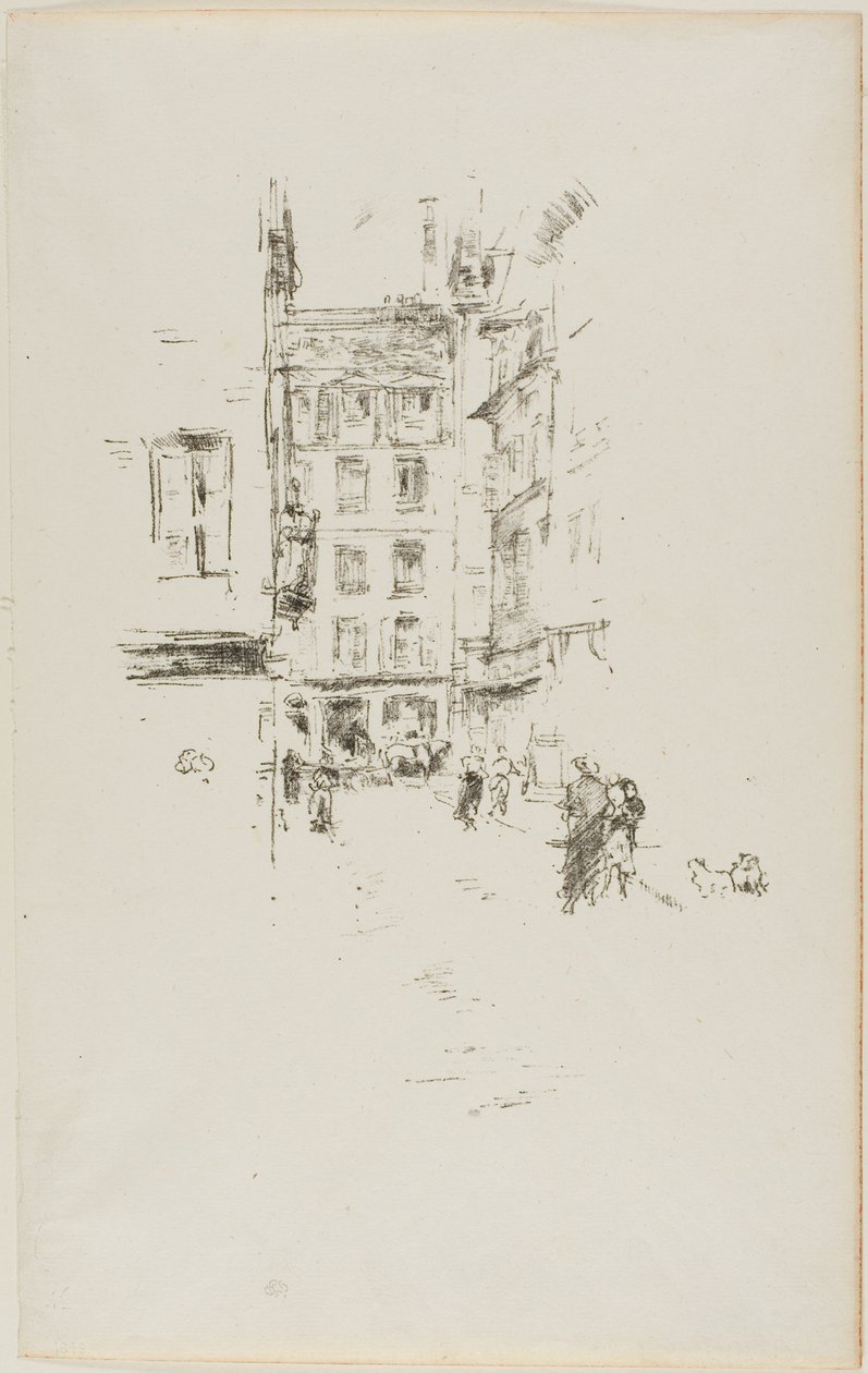 Rue Furstenburg tekijältä James Abbott McNeill Whistler