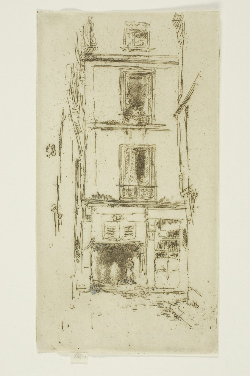 Rue des Bons Enfants, Tours tekijältä James Abbott McNeill Whistler