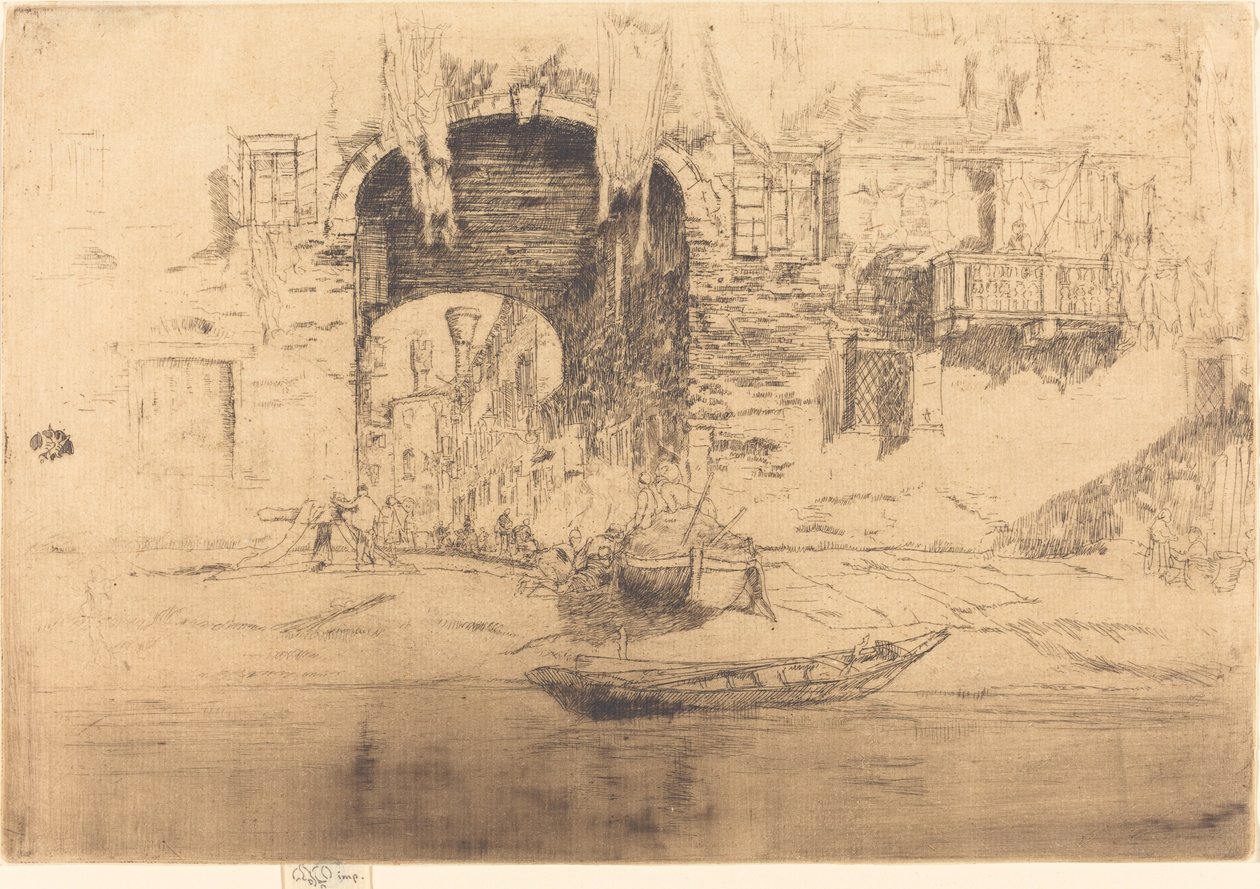 San Biagio tekijältä James Abbott McNeill Whistler