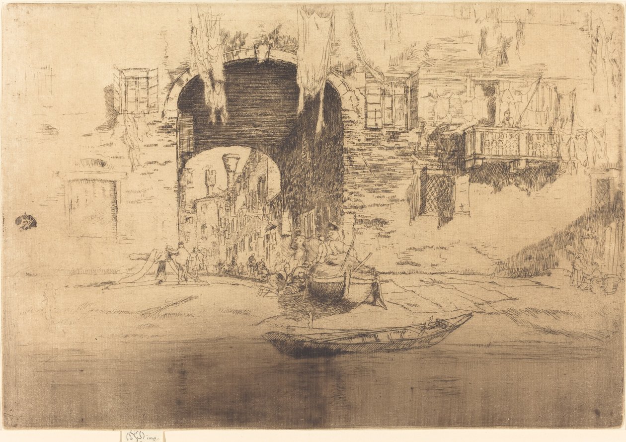 San Biagio tekijältä James Abbott McNeill Whistler