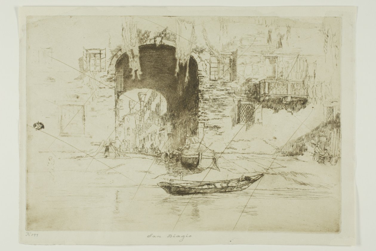Saint Blaise tekijältä James McNeill Whistler