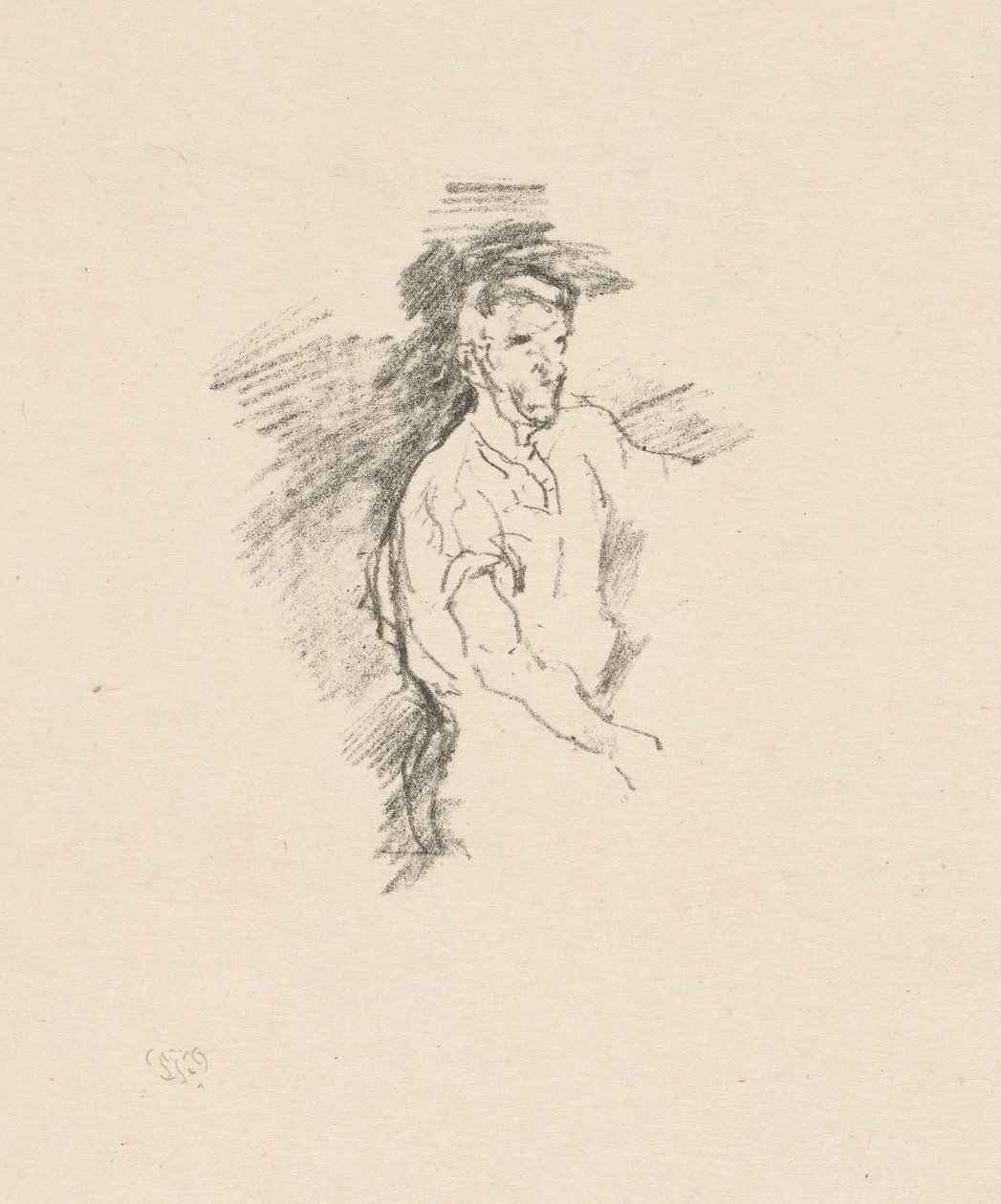 Luonnos sepästä tekijältä James Abbott McNeill Whistler