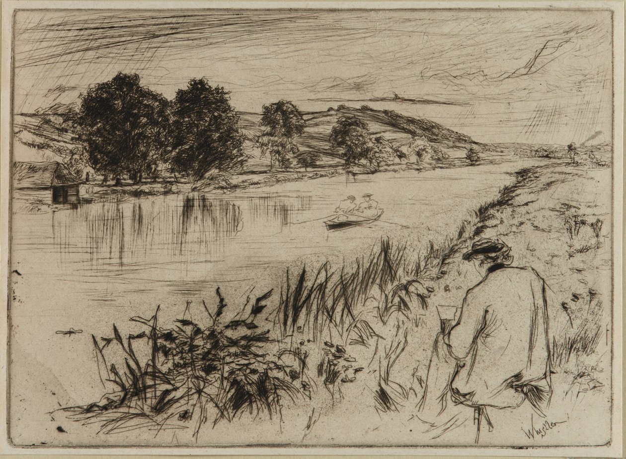 Luonnos tekijältä James Abbott McNeill Whistler