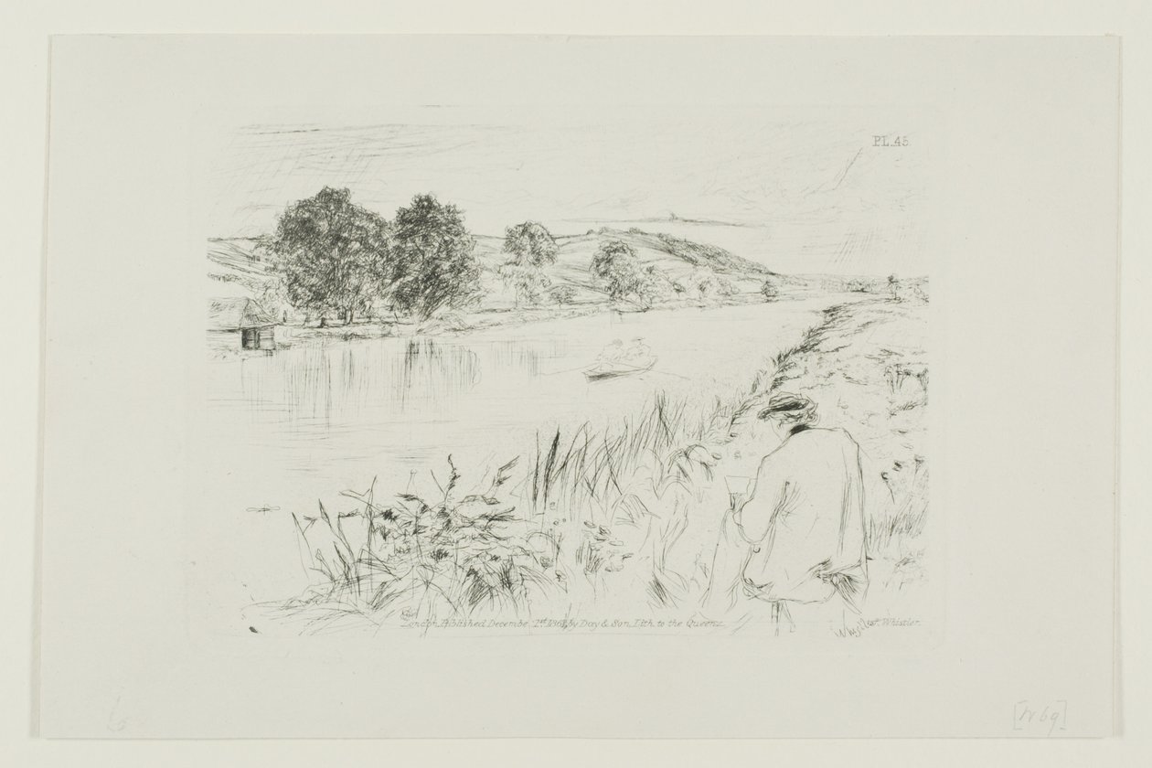 Luonnos tekijältä James Abbott McNeill Whistler